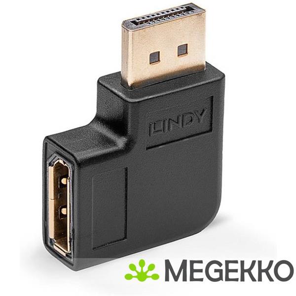 Grote foto lindy 41334 kabeladapter verloopstukje displayport zwart computers en software overige computers en software