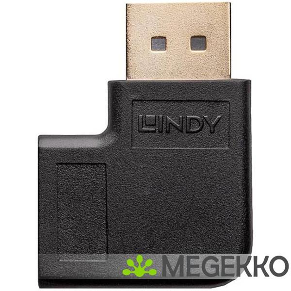 Grote foto lindy 41334 kabeladapter verloopstukje displayport zwart computers en software overige computers en software
