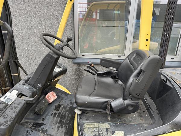 Grote foto heftruck hyster h4.50xm duplo 400 sideshift forkpositioner perkins diesel agrarisch heftrucks