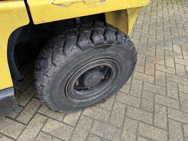 Grote foto heftruck hyster h4.50xm duplo 400 sideshift forkpositioner perkins diesel agrarisch heftrucks