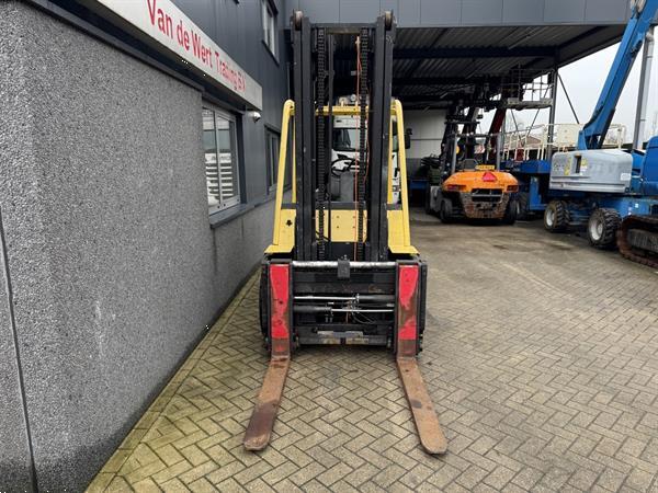 Grote foto heftruck hyster h4.50xm duplo 400 sideshift forkpositioner perkins diesel agrarisch heftrucks
