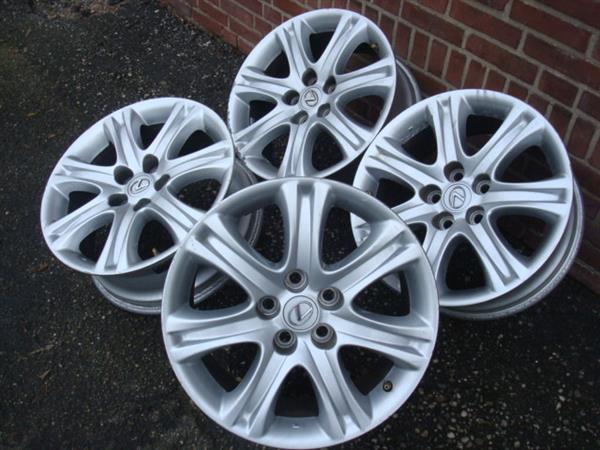 Grote foto 18 inch originele toyota velgen steek 5x120 auto onderdelen banden en velgen