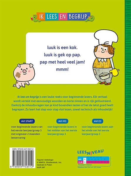Grote foto gek op pap ik lees en begrijp boeken jeugd 13 jaar en ouder