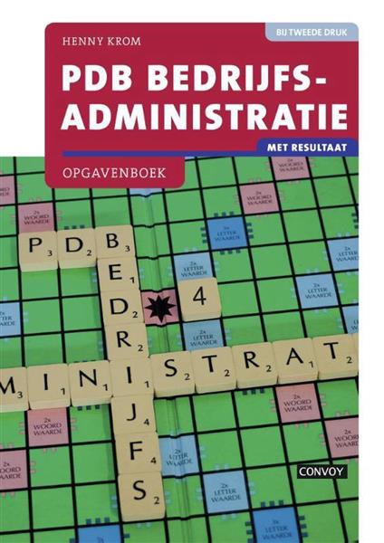 Grote foto pdb bedrijfsadministratie met resultaat boeken overige boeken
