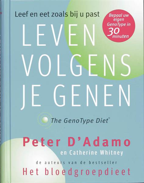 Grote foto leven volgens je genen boeken kookboeken