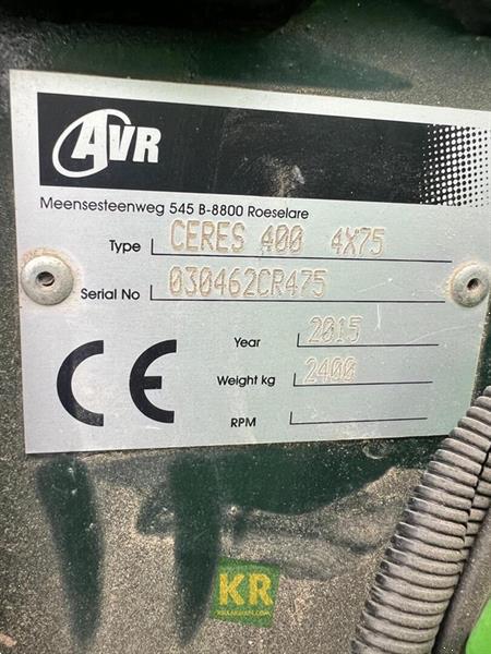 Grote foto avr ceres 400 56749 agrarisch zaaimachines