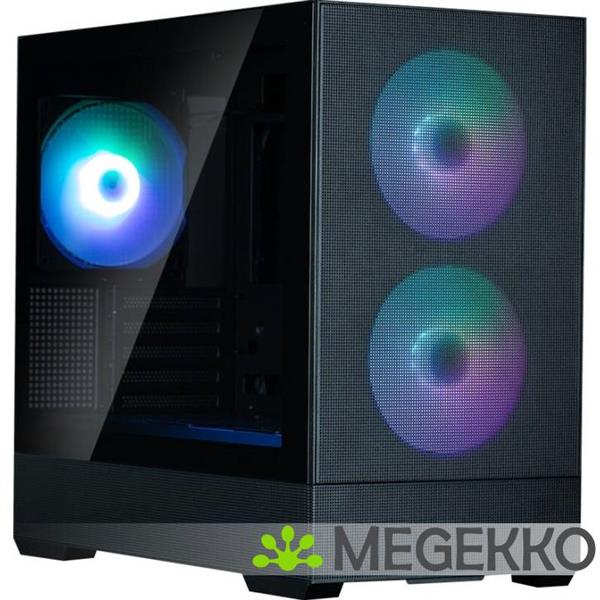 Grote foto zalman p30 air black mini tower zwart computers en software behuizingen en kasten