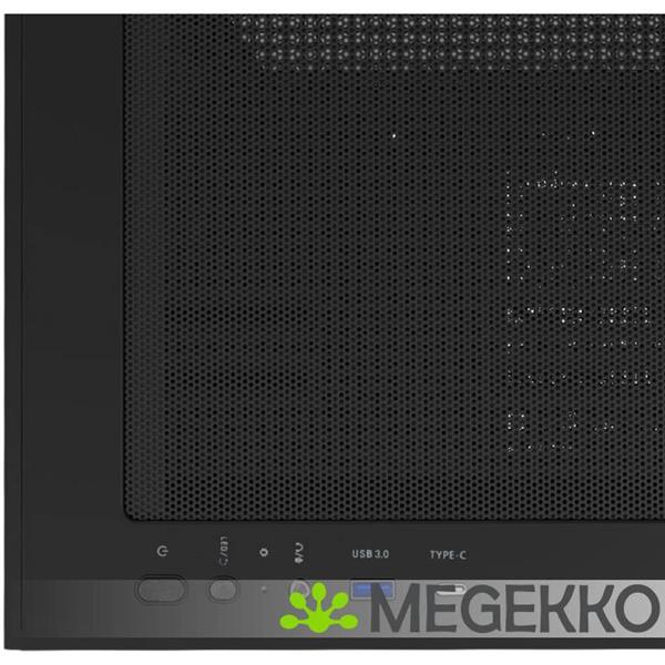 Grote foto zalman p30 air black mini tower zwart computers en software behuizingen en kasten