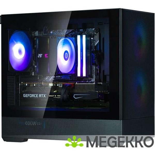 Grote foto zalman p30 air black mini tower zwart computers en software behuizingen en kasten