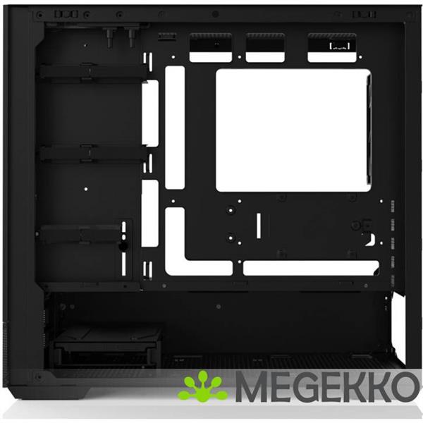 Grote foto zalman p30 air black mini tower zwart computers en software behuizingen en kasten