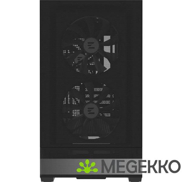 Grote foto zalman p30 air black mini tower zwart computers en software behuizingen en kasten