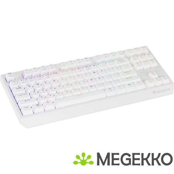 Grote foto genesis nkg 2165 thor 230 tkl gaming toetsenbord usb rf wireless bluetooth in wit computers en software toetsenborden