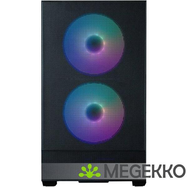 Grote foto zalman p30 air black mini tower zwart computers en software behuizingen en kasten