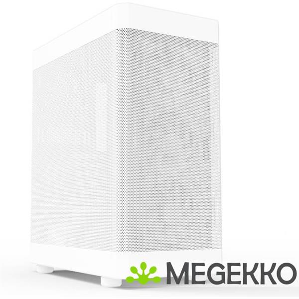 Grote foto zalman i4 white computerbehuizing midi tower wit computers en software behuizingen en kasten