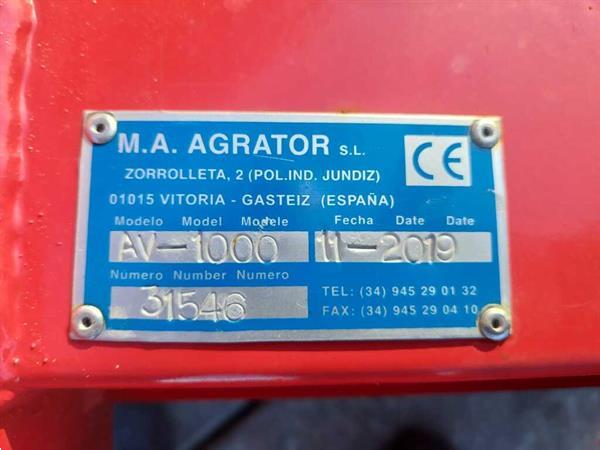 Grote foto agrator grondfrees agrarisch akkerbouw