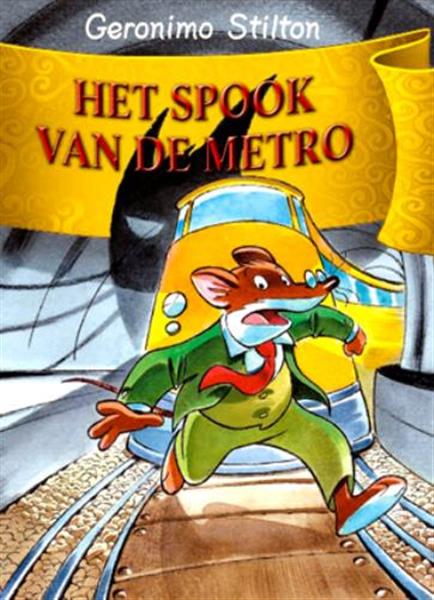 Grote foto het spook van de metro geronimo stilton 17 boeken jeugd 13 jaar en ouder