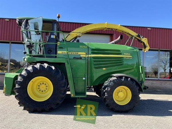 Grote foto john deere 7450 134524 agrarisch hakselaars