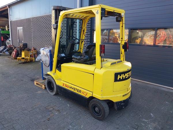 Grote foto hyster 2.50 xm elektrische heftruck 2.5 ton agrarisch heftrucks