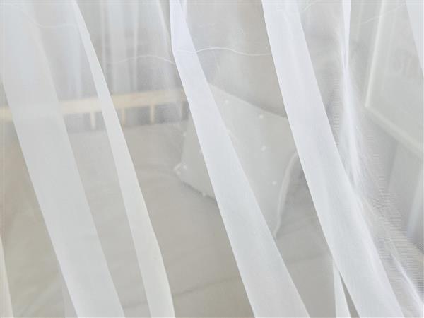 Grote foto tule klamboe voor bedhuis type b wit kinderen en baby complete kinderkamers