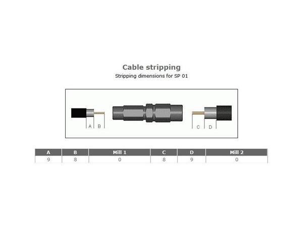 Grote foto ppc a025 spl koppeling coax 9 12 coax 9 12 6.8 7mm computers en software netwerkkaarten routers en switches