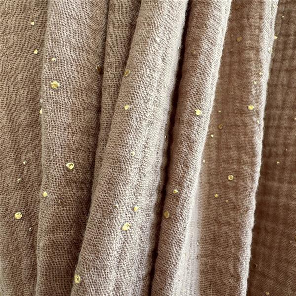 Grote foto mousseline klamboe met details voor bedhuis type b wit met gouden sterren kinderen en baby complete kinderkamers