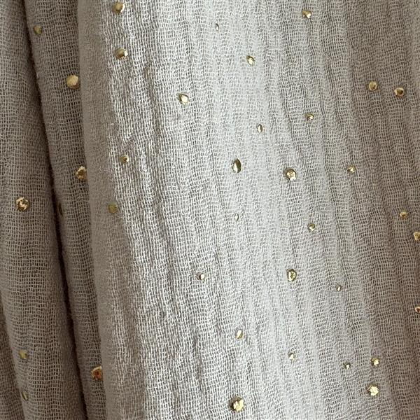 Grote foto mousseline klamboe met details voor bedhuis type b wit met gouden sterren kinderen en baby complete kinderkamers