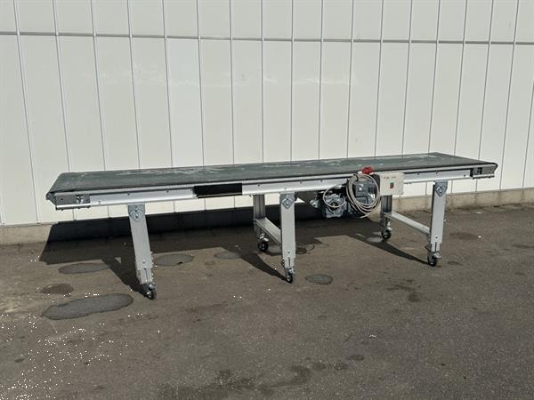 Grote foto interroll transportband 400x90cm agrarisch transportbanden