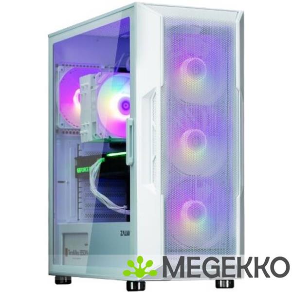 Grote foto zalman i3 neo argb white computers en software behuizingen en kasten
