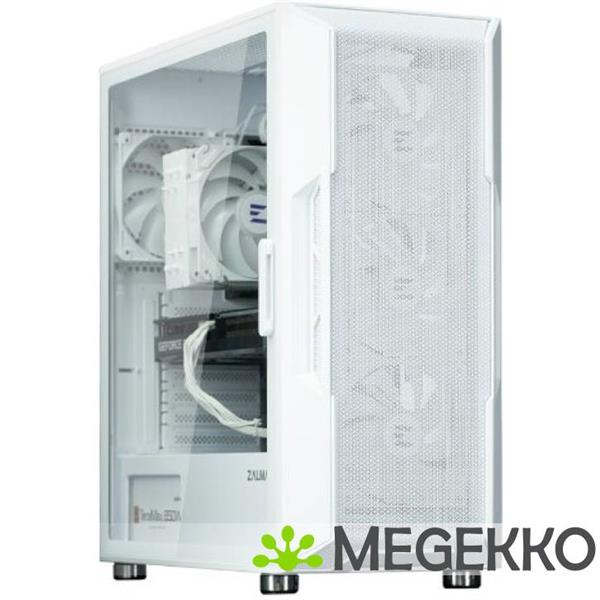 Grote foto zalman i3 neo argb white computers en software behuizingen en kasten