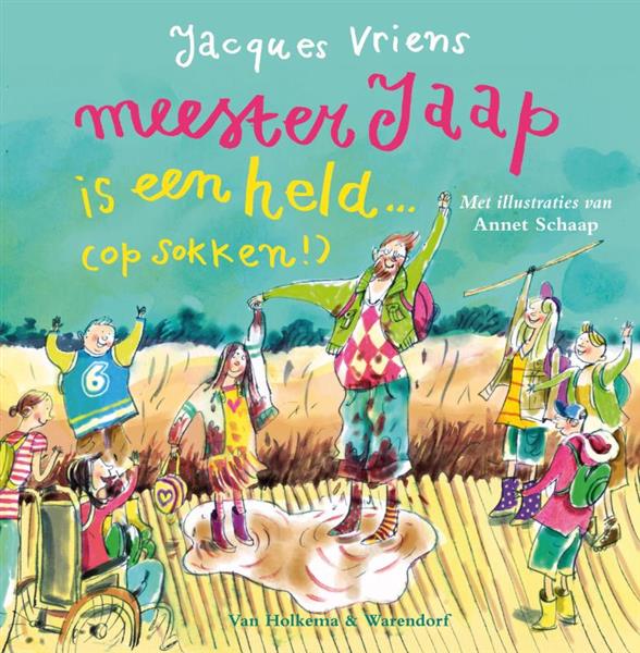 Grote foto meester jaap is een held op sokken meester jaap boeken jeugd 13 jaar en ouder