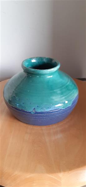 Grote foto 2 pracht stukken keramiek. antiek en kunst keramiek en aardewerk