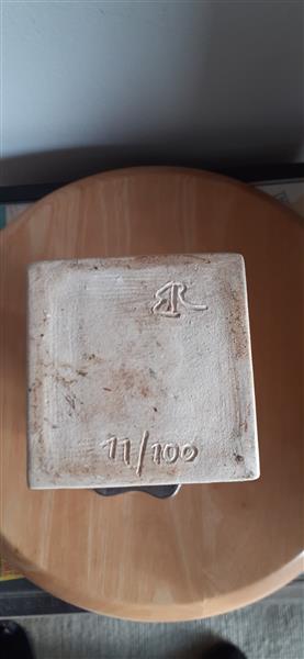Grote foto 2 pracht stukken keramiek. antiek en kunst keramiek en aardewerk