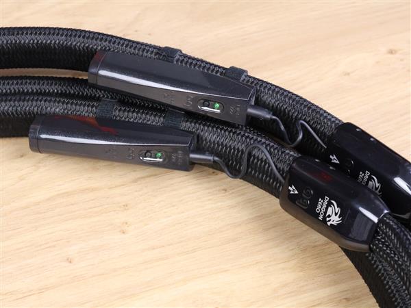 Grote foto audioquest dragon zero highend audio speaker cables 2 5 metre audio tv en foto onderdelen en accessoires
