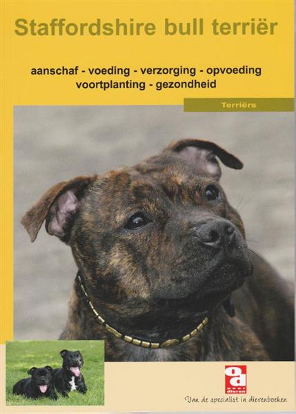 Grote foto de staffordshire bull terrier over dieren 185 boeken hobby en vrije tijd