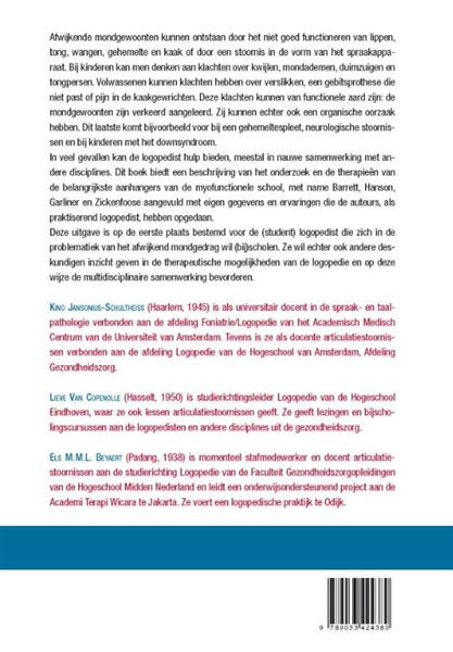 Grote foto afwijkende mondgewoonten acco hm 171 boeken wetenschap