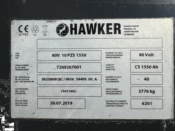 Grote foto ecg 80 6 triplex ffl demo agrarisch heftrucks
