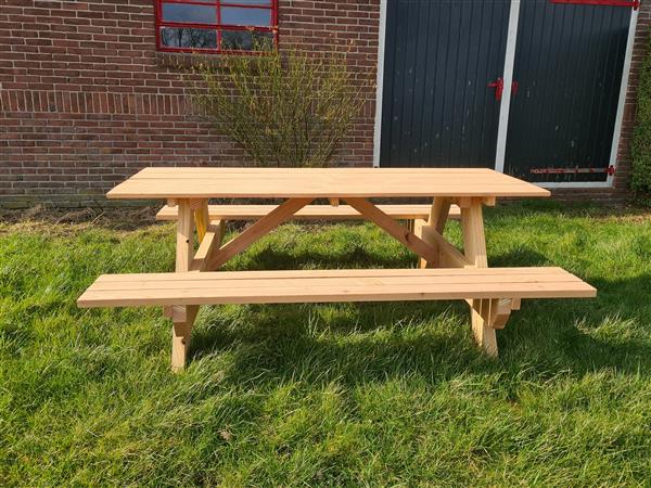Grote foto picknicktafel tuin en terras tuinmeubelen