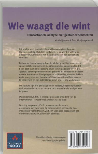 Grote foto wie waagt die wint boeken psychologie