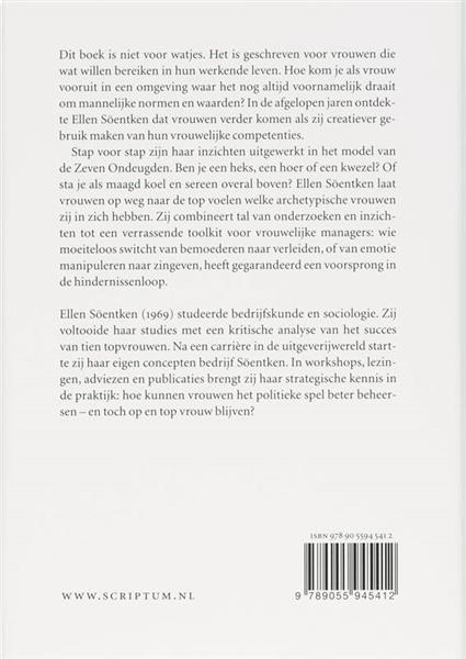 Grote foto de zeven ondeugden van vrouwelijke managers scriptum management boeken overige boeken