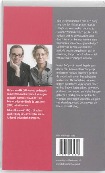 Grote foto het babybrein boeken psychologie