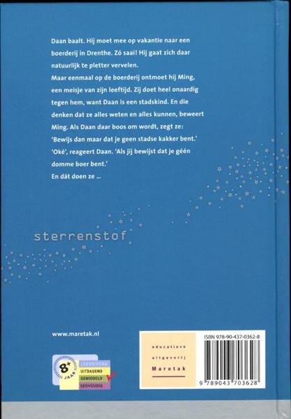 Grote foto bewijs het maar sterrenstof boeken jeugd 13 jaar en ouder