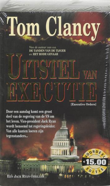Grote foto uitstel van executie jack ryan co 9 boeken thrillers