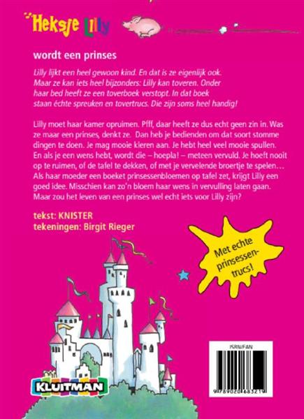 Grote foto heksje lilly wordt een prinses heksje lilly boeken jeugd 13 jaar en ouder