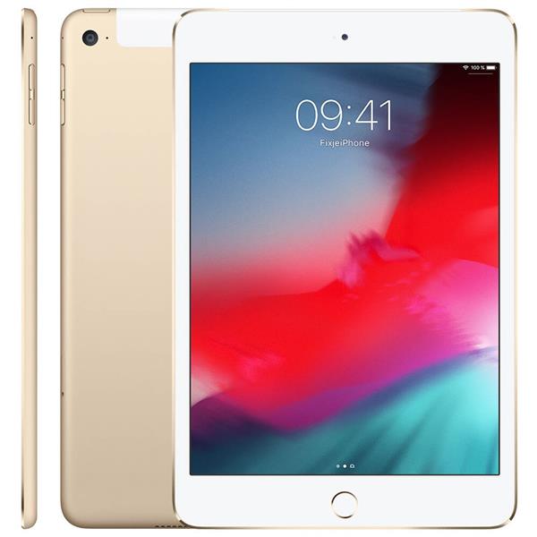 Grote foto apple ipad mini 4 7.9 64gb goud wifi 4g garantie telecommunicatie ipad