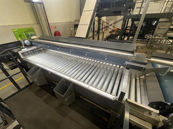 Grote foto tarend rollenleesband 300 x 100 cm roestvrij staal met verzinkte rollen agrarisch tuinbouw