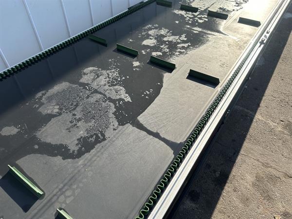 Grote foto interroll transportband 1190 x 120 cm met noppen agrarisch transportbanden
