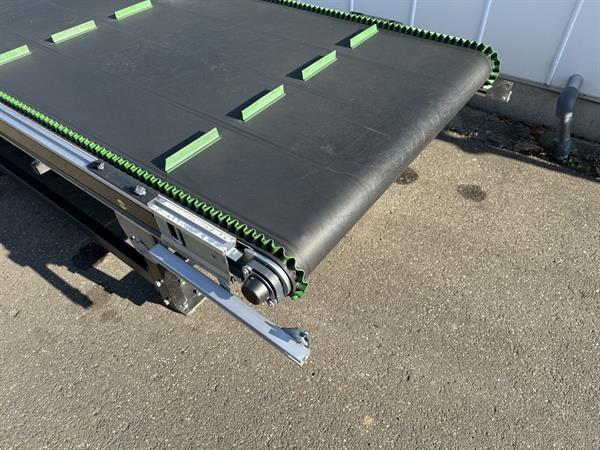 Grote foto interroll transportband 1190 x 120 cm met noppen agrarisch transportbanden