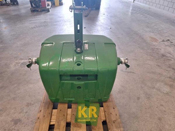 Grote foto john deere gewichten jd 38815 agrarisch tractor toebehoren