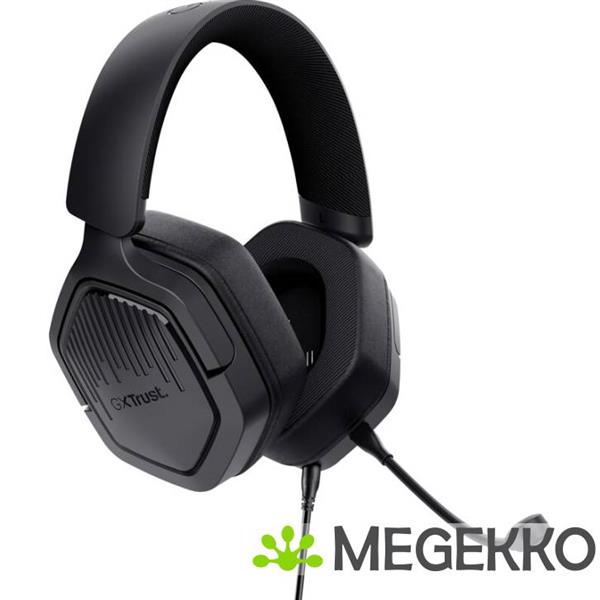 Grote foto trust gxt 492 carus headset zwart audio tv en foto koptelefoons