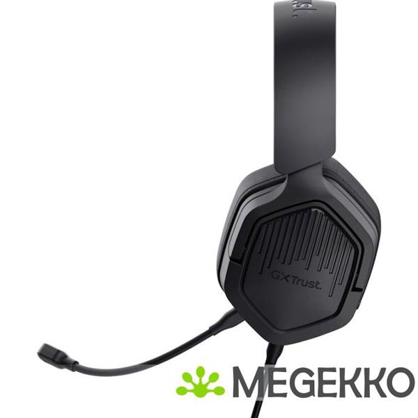 Grote foto trust gxt 492 carus headset zwart audio tv en foto koptelefoons